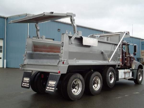 High lift gate on Beau-Roc dump body