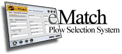 Fisher eMatch Plow selection system 